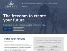 Tablet Screenshot of libertyiim.com